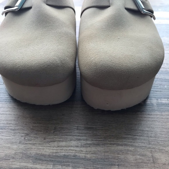 Madden Girl Women's Cutie Pie buckle Platform Clogs size 9.5 See Pics For Flaws - Picture 2 of 15